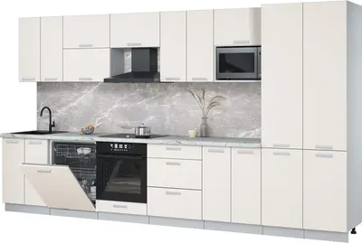 

Кухонный гарнитур, Мила Лайт 3.8-ПМ2