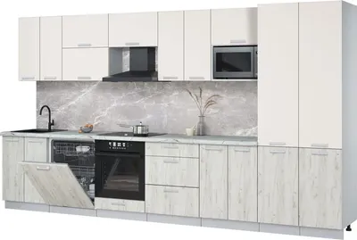 

Кухонный гарнитур, Мила Лайт 3.8-ПМ2