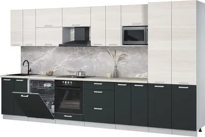 

Кухонный гарнитур, Мила Лайт 3.8-ПМ2