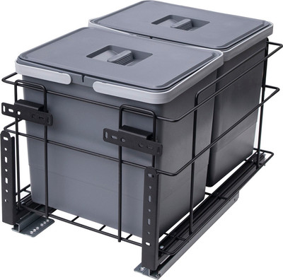 Корзина мусорная выдвижная Wiexpol 400 / 87 473 (графит) - 