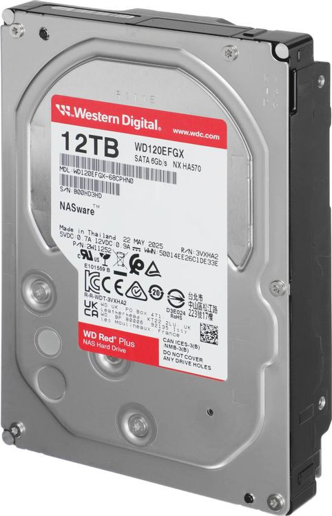 Жесткий диск Western Digital Red Plus 12TB (WD120EFGX) — фото 2