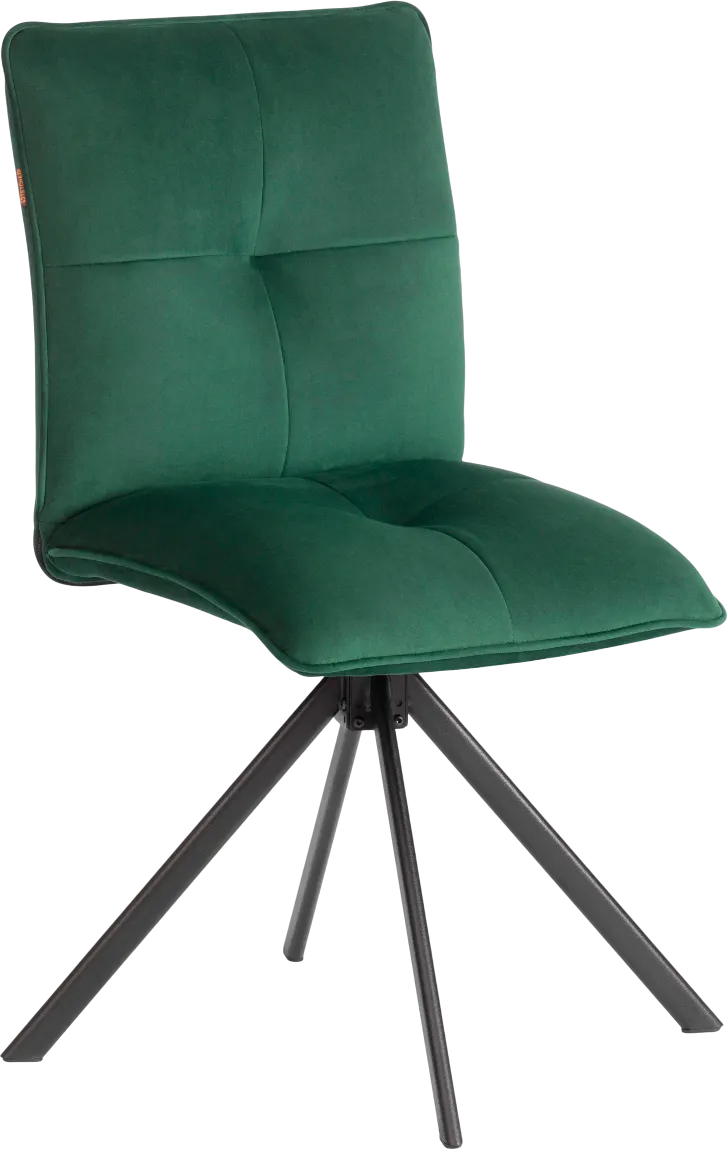Стул Tetchair Sweet поворотный механизм велюр (изумрудный)