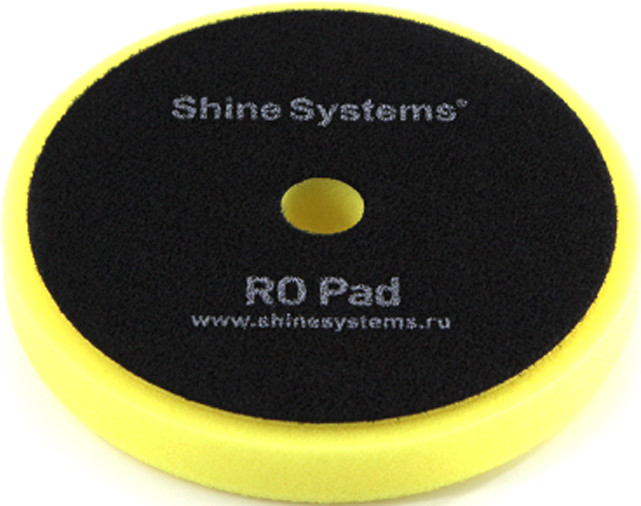 Полировальный круг Shine Systems RO Foam Pad Yellow / SS545 (155мм)