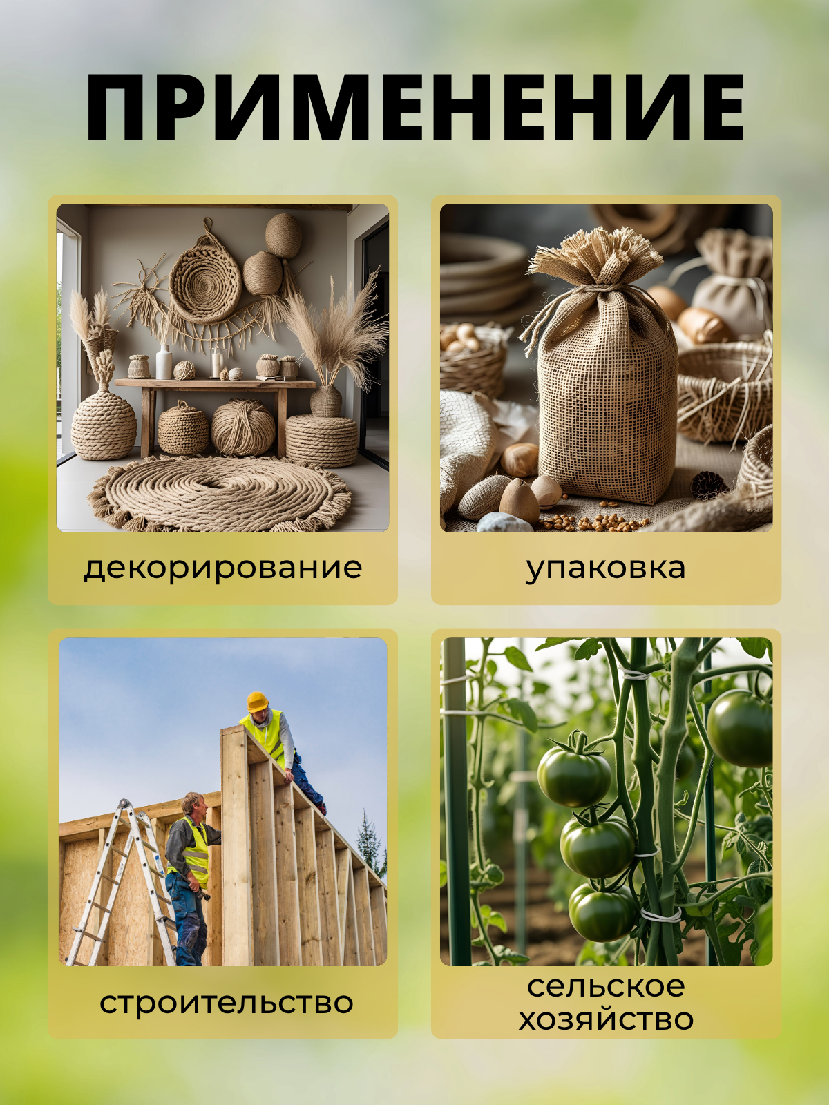 Веревка хозяйственная Мегакорд Джутовая 4мм 100м / 011272 — фото 6