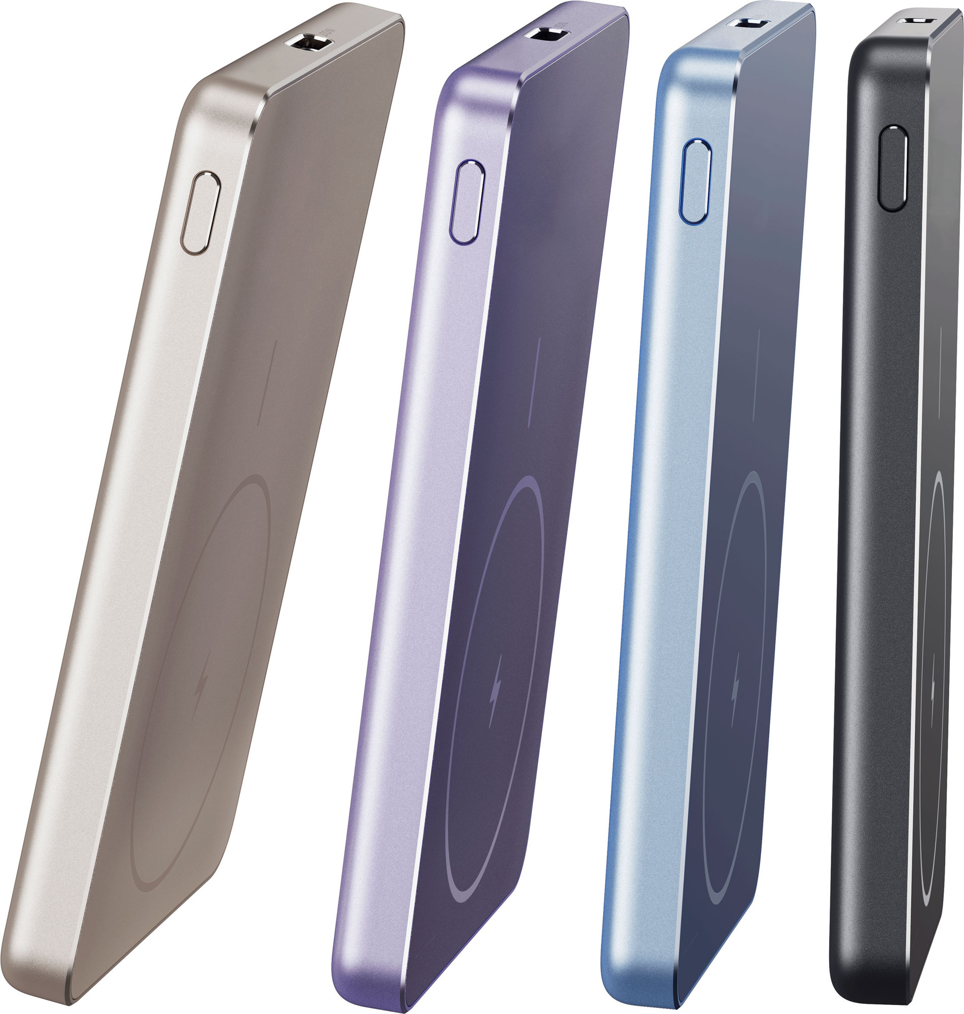 Портативное зарядное устройство Xiaomi Magnetic Power Bank 5000mAh / BHR08POGL (синий) — фото 3