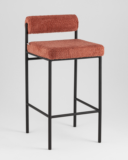 Стул барный Stool Group Балла / vd-plb-balla-cm63 (букле коралловый) — фото 2