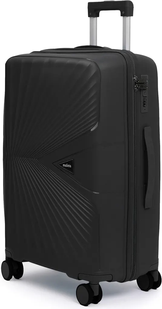 Чемодан на колесах Maleta PP-53 (M, черный) — фото 2