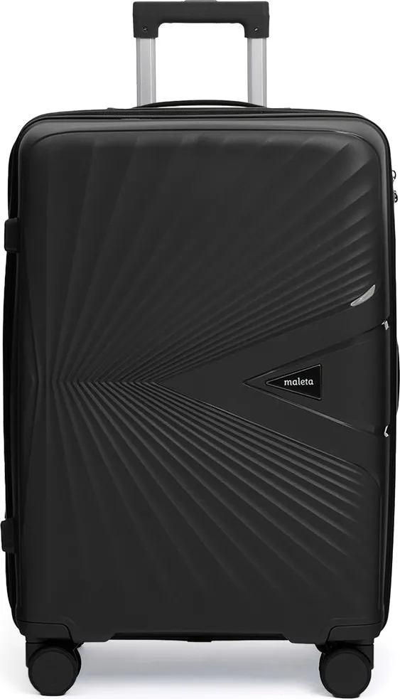 Чемодан на колесах Maleta PP-53 (M, черный)