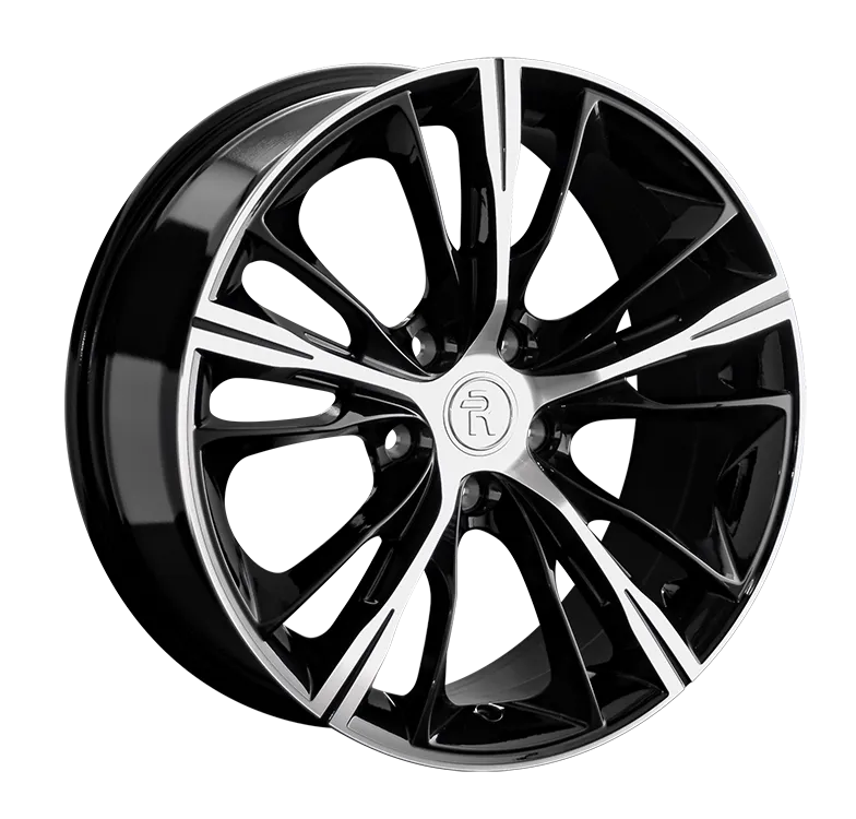 Литой диск Replay FA46 18x8" 5x114.3мм DIA 67.1мм ET 33мм BKFP