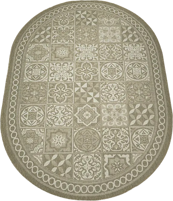 Циновка Белка Флурлюкс 50319 50522 Овал (0.8х1.5)