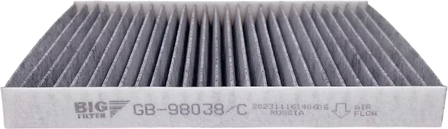 Салонный фильтр BIG Filter GB-98038/C