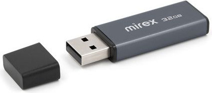 USB flash накопитель Mirex Stiff Gray 32GB (13600-FMUSTG32) — фото 3
