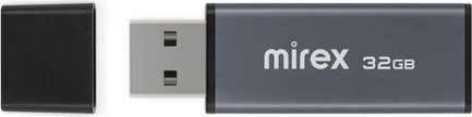 USB flash накопитель Mirex Stiff Gray 32GB (13600-FMUSTG32) — фото 2