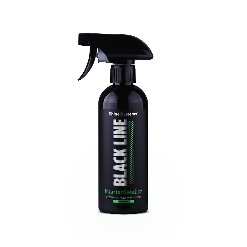 Очиститель салона Shine Systems Black Line InteriorDetailer Bergamot / SSBL999 (400мл)