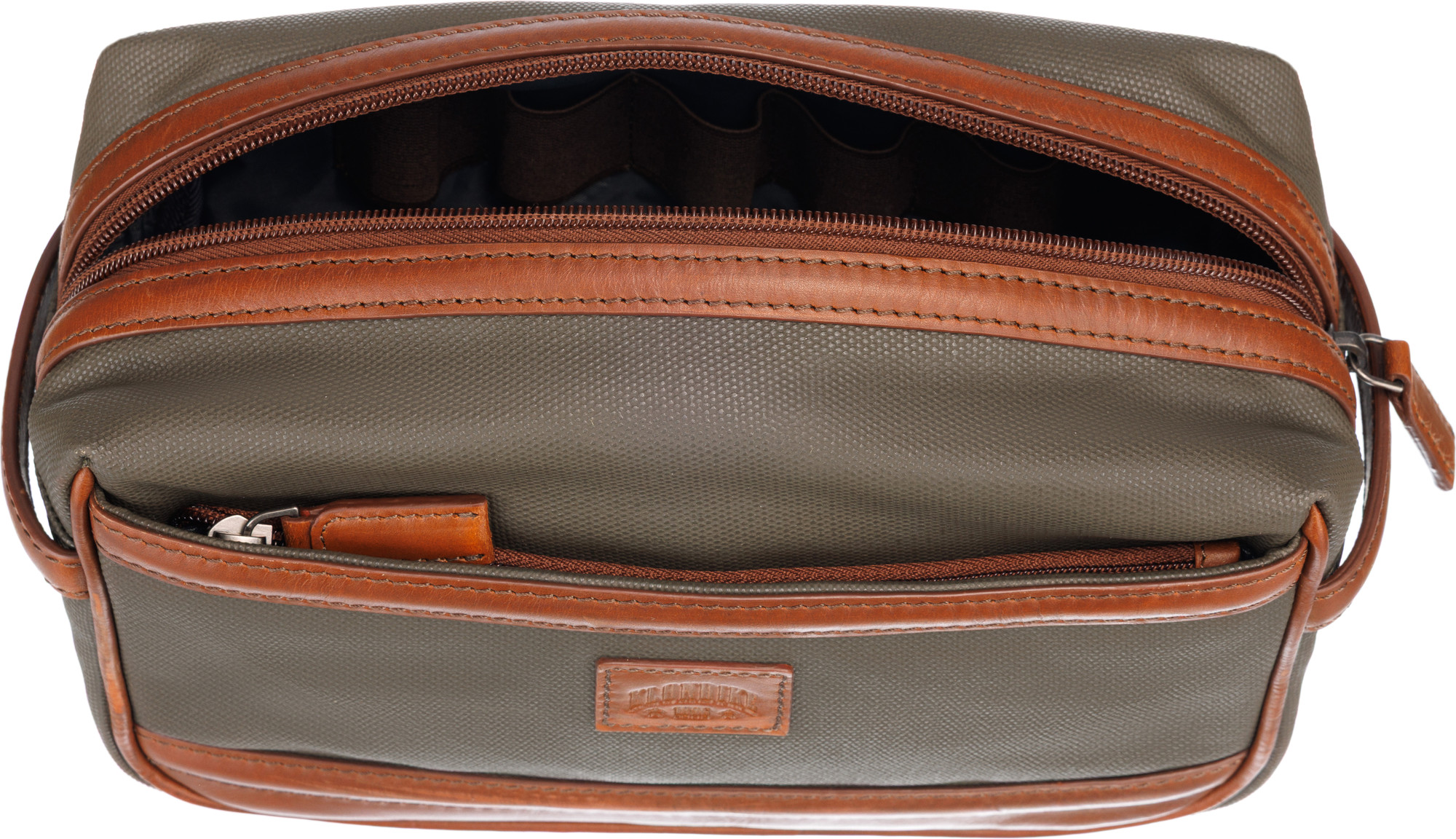 Косметичка Klondike 1896 Urban / KD1403-02 (оливковый/коричневый) — фото 4