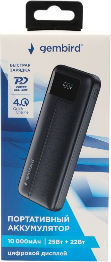 Портативное зарядное устройство Gembird/Cablexpert GPB-10Q — фото 5