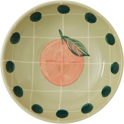 Салатник Bitossi Quadri Verde QRI00210