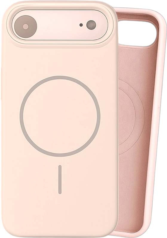 Чехол-накладка Bingo Silicone Magnetic для Apple iPhone 17 Air (пудровый)