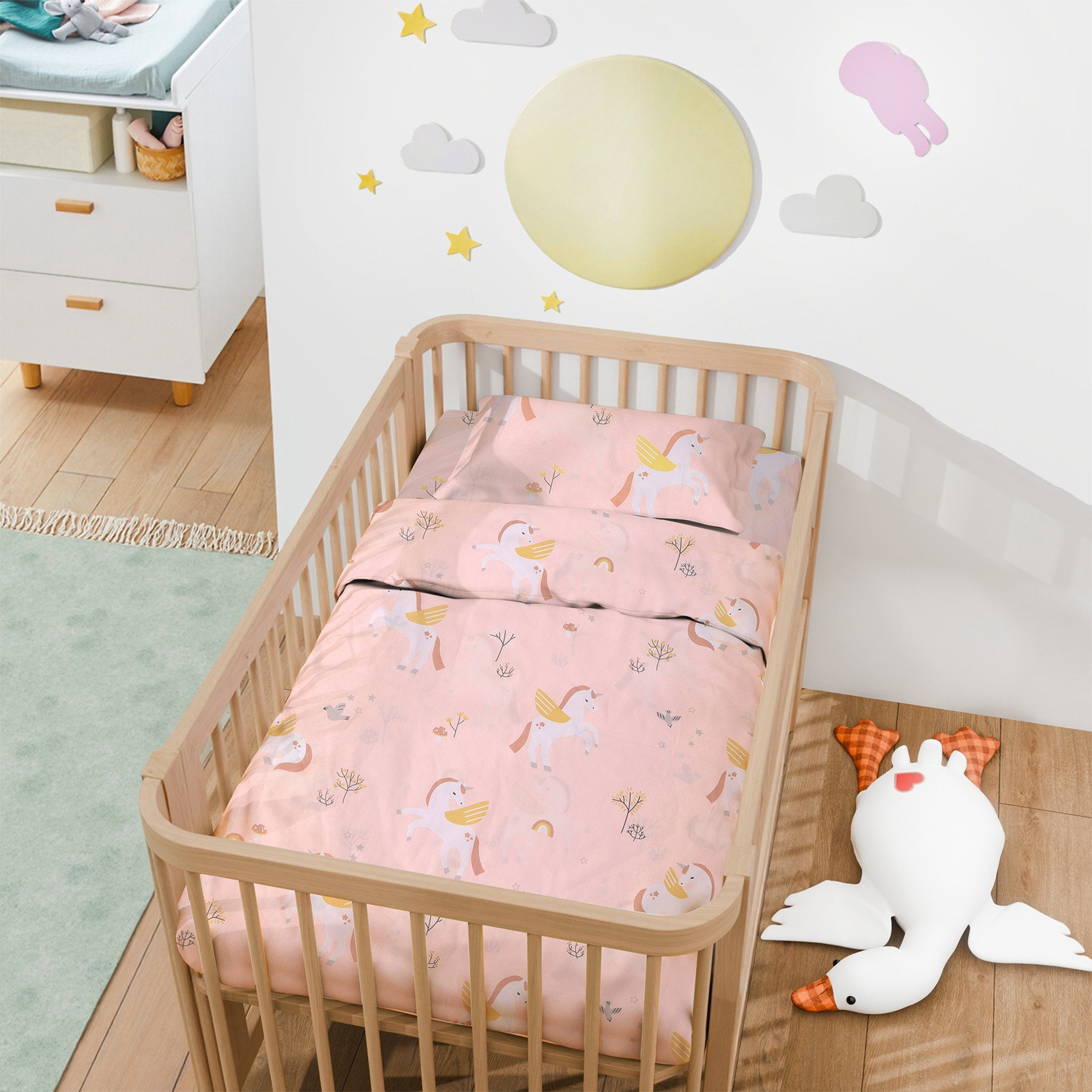 Комплект постельный для малышей Крошка Я Baby unicorn / 10708281