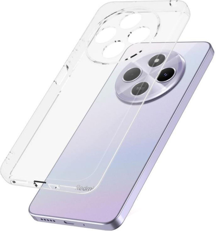 Чехол-накладка Bingo TPU 2.0mm для Xiaomi Redmi 14C/POCO C75 (белый)