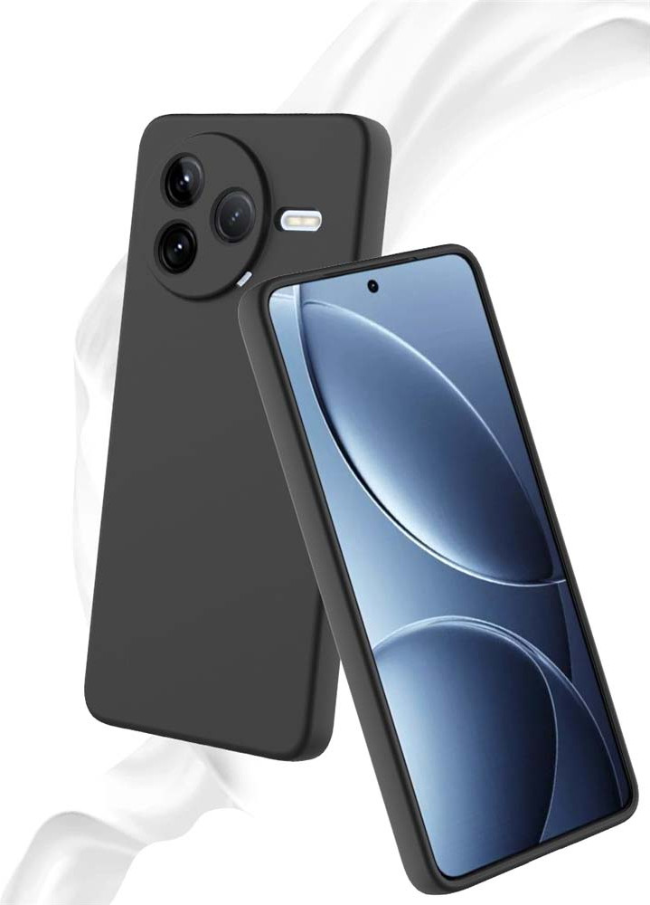 Чехол-накладка Bingo Liquid TPU для Poco F7 Pro (черный) — фото 3