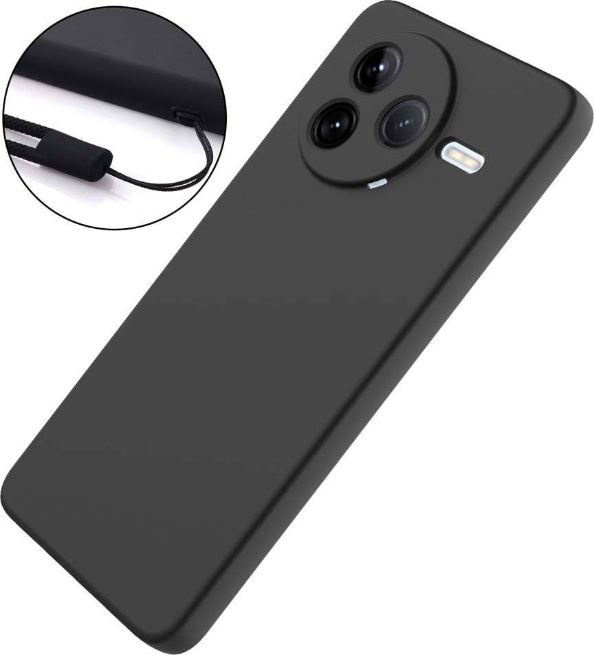 Чехол-накладка Bingo Liquid TPU для Poco F7 Pro (черный) — фото 5