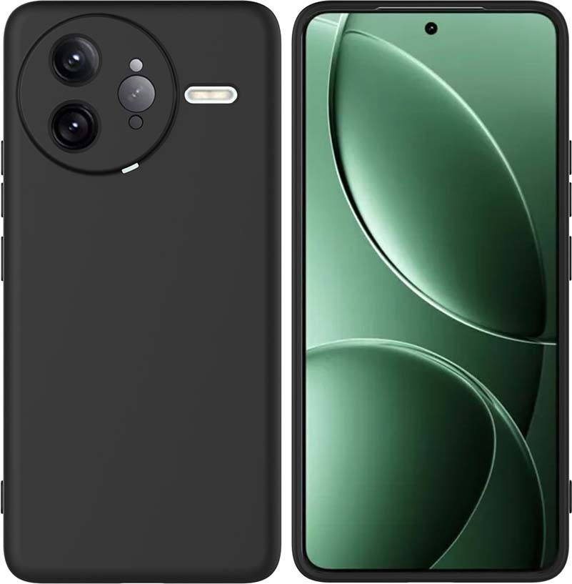 Чехол-накладка Bingo Liquid TPU для Poco F7 Ultra (черный)