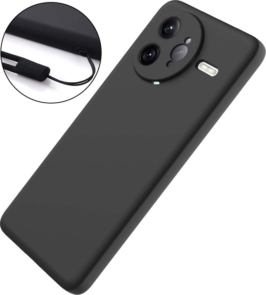 Чехол-накладка Bingo Liquid TPU для Poco F7 Ultra (черный) — фото 5