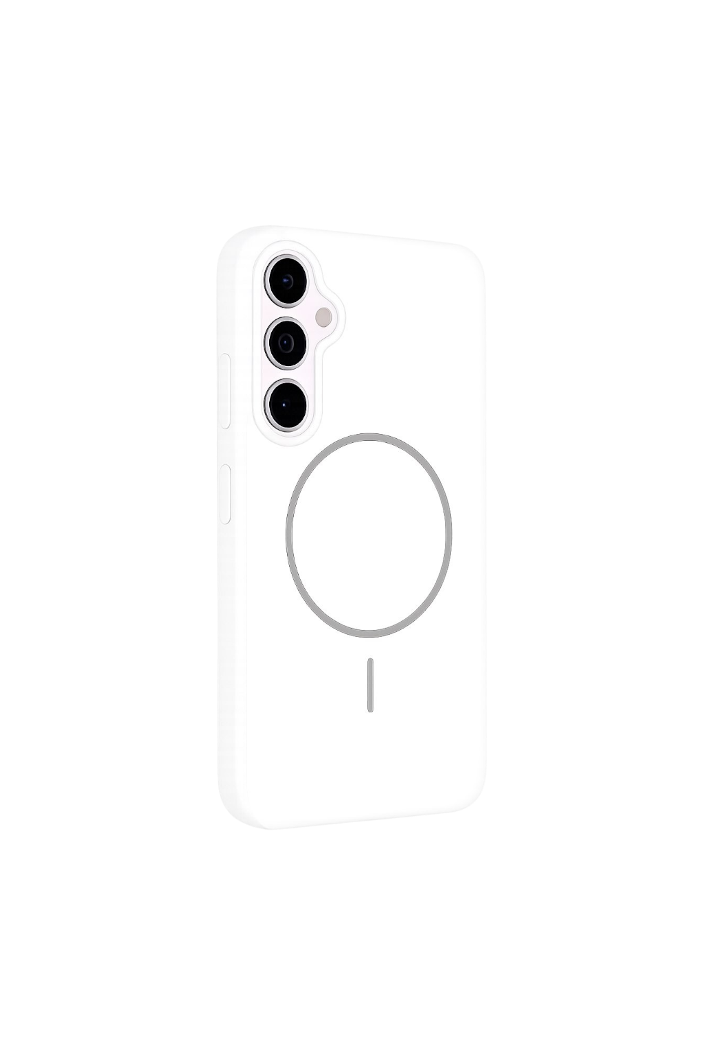 Чехол-накладка Bingo Silicone Magnetic для Samsung S25+ (белый) — фото 4