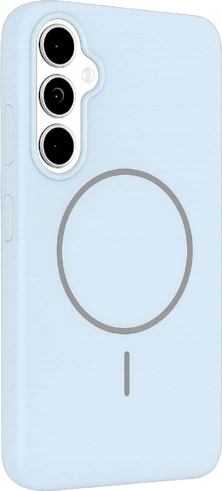 Чехол-накладка Bingo Silicone Magnetic для Samsung S25+ (голубой) — фото 4