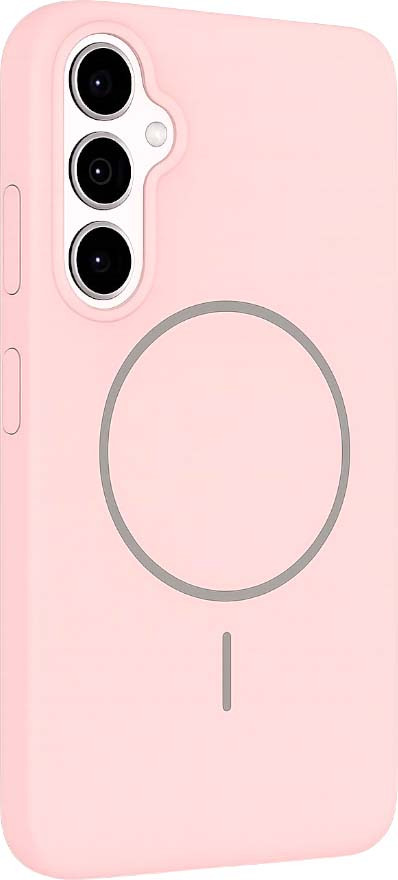 Чехол-накладка Bingo Silicone Magnetic для Samsung S25+ (пудровый) — фото 2