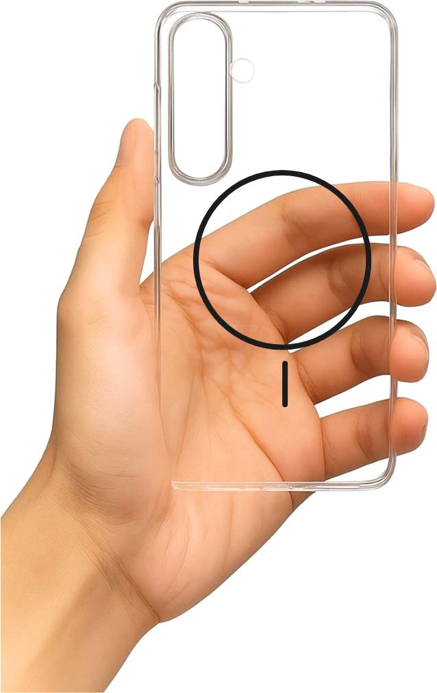 Чехол-накладка Bingo Thin Circle для Samsung S25+ (черный) — фото 2