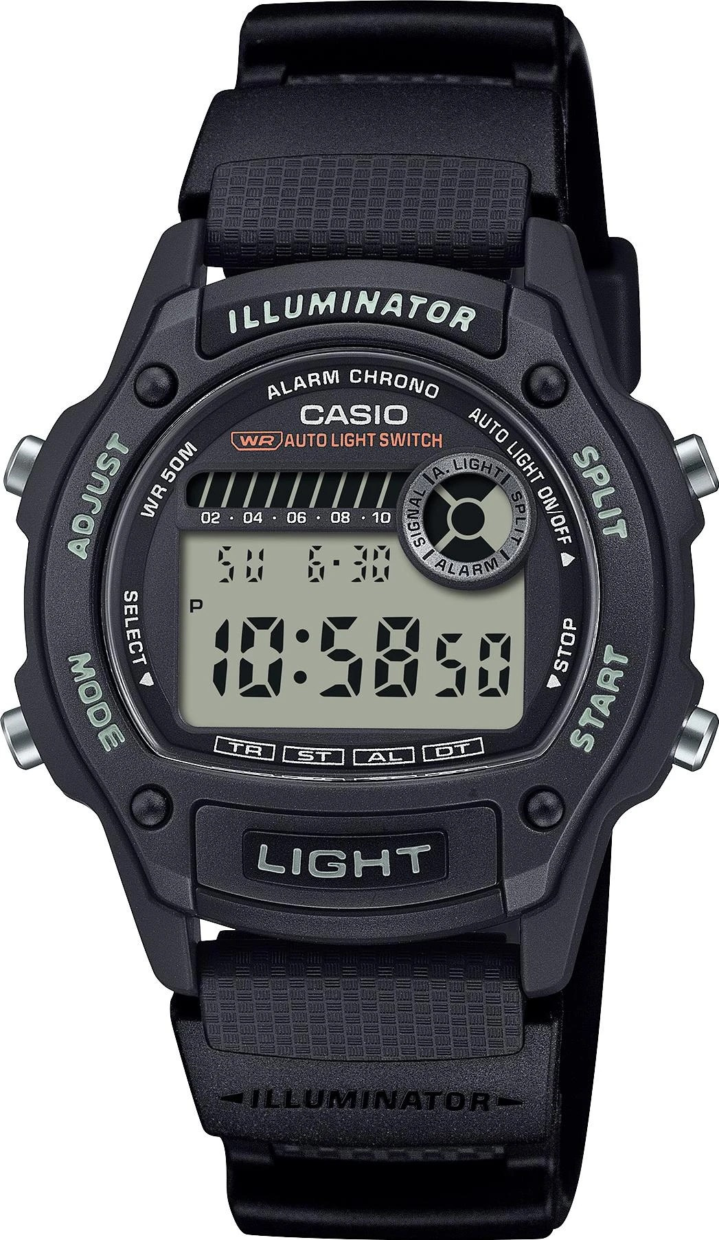 Часы наручные унисекс Casio W-220H-1A