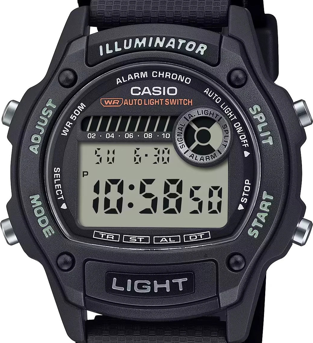 Часы наручные унисекс Casio W-220H-1A — фото 2