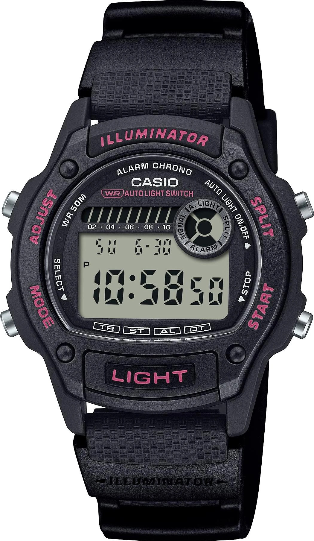Часы наручные унисекс Casio W-220H-1A2