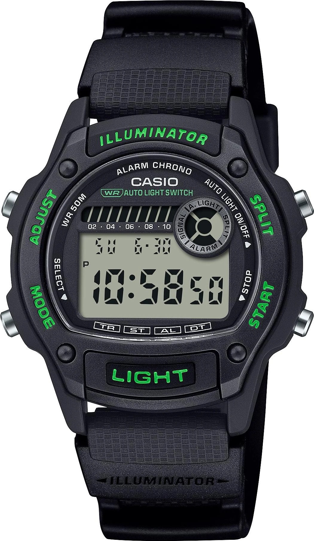 Часы наручные унисекс Casio W-220H-1A3