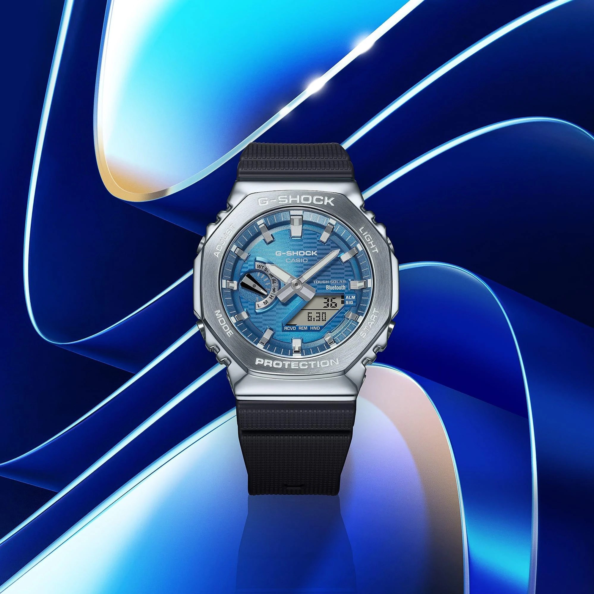Часы наручные мужские Casio GBM-2100A-2B — фото 2