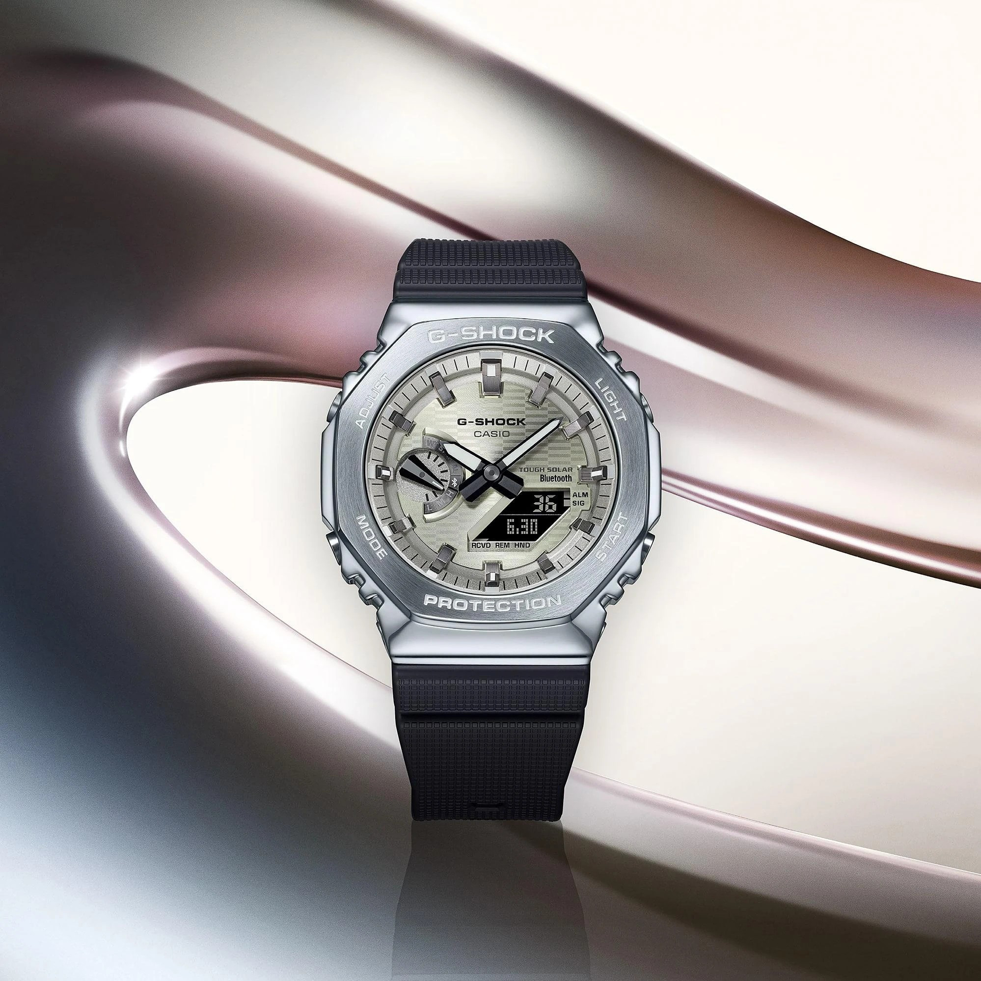 Часы наручные мужские Casio GBM-2100A-8B — фото 2