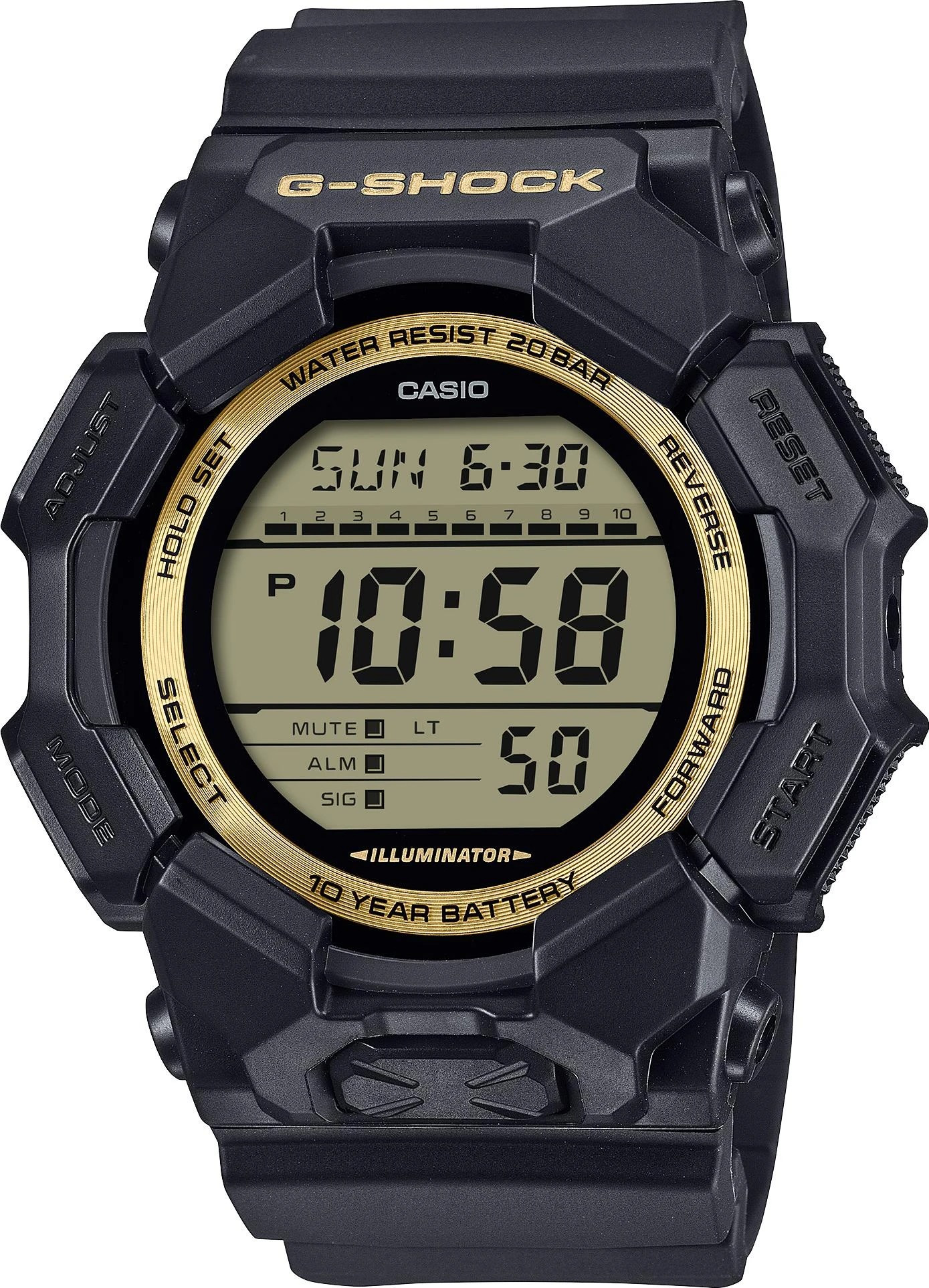 Часы наручные мужские Casio GD-010GB-1A9