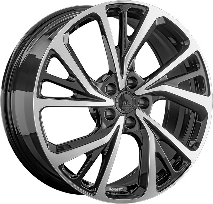 Литой диск LS wheels Forged FG22 19x7" 5x114.3мм DIA 64.1мм ET 40мм BKF