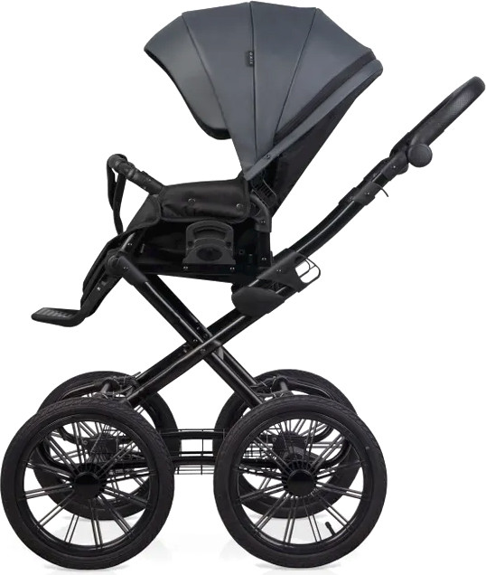 Детская универсальная коляска Riko Montana X Ecco Prestige 2 В 1 Basic (графит) — фото 3