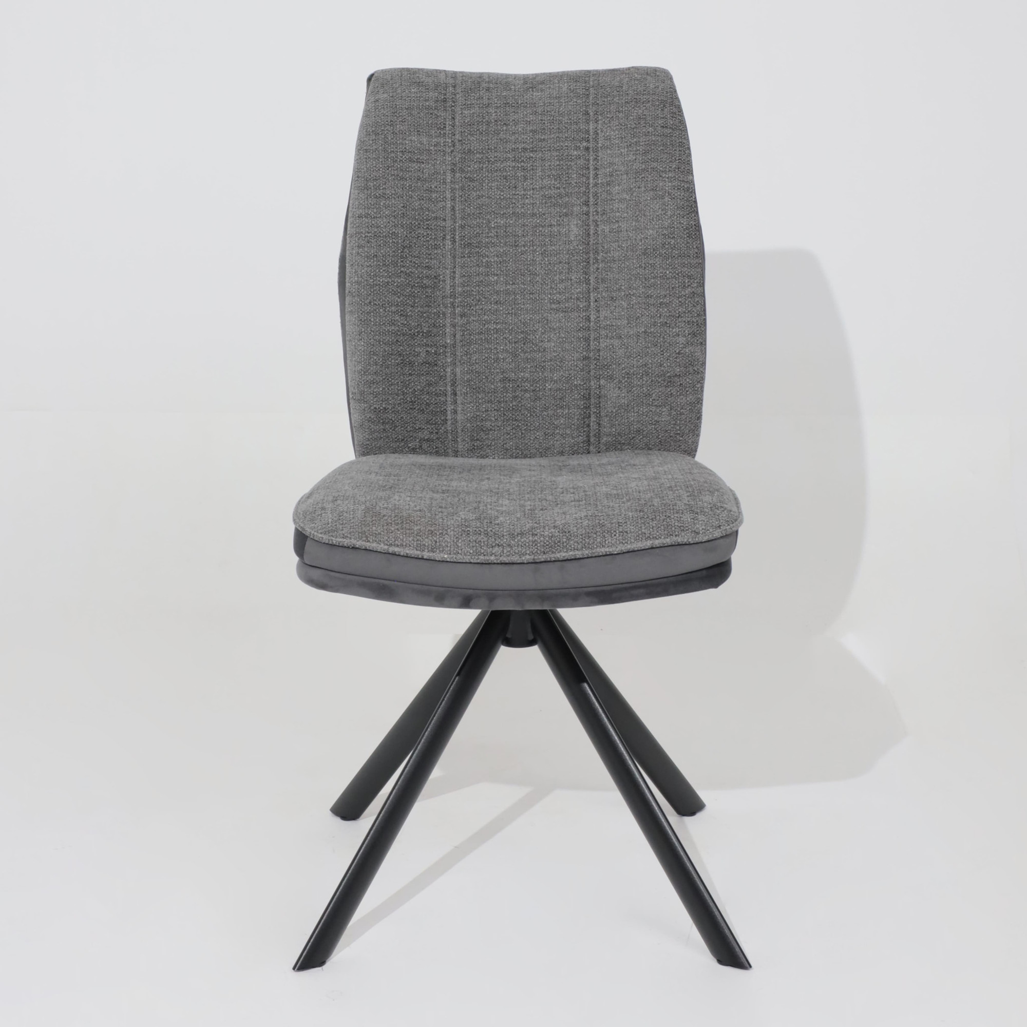 Стул Мамадома Smart-R 360 (g22 Graphite шенилл Lux - d10 Hematite Lux\черный) — фото 4