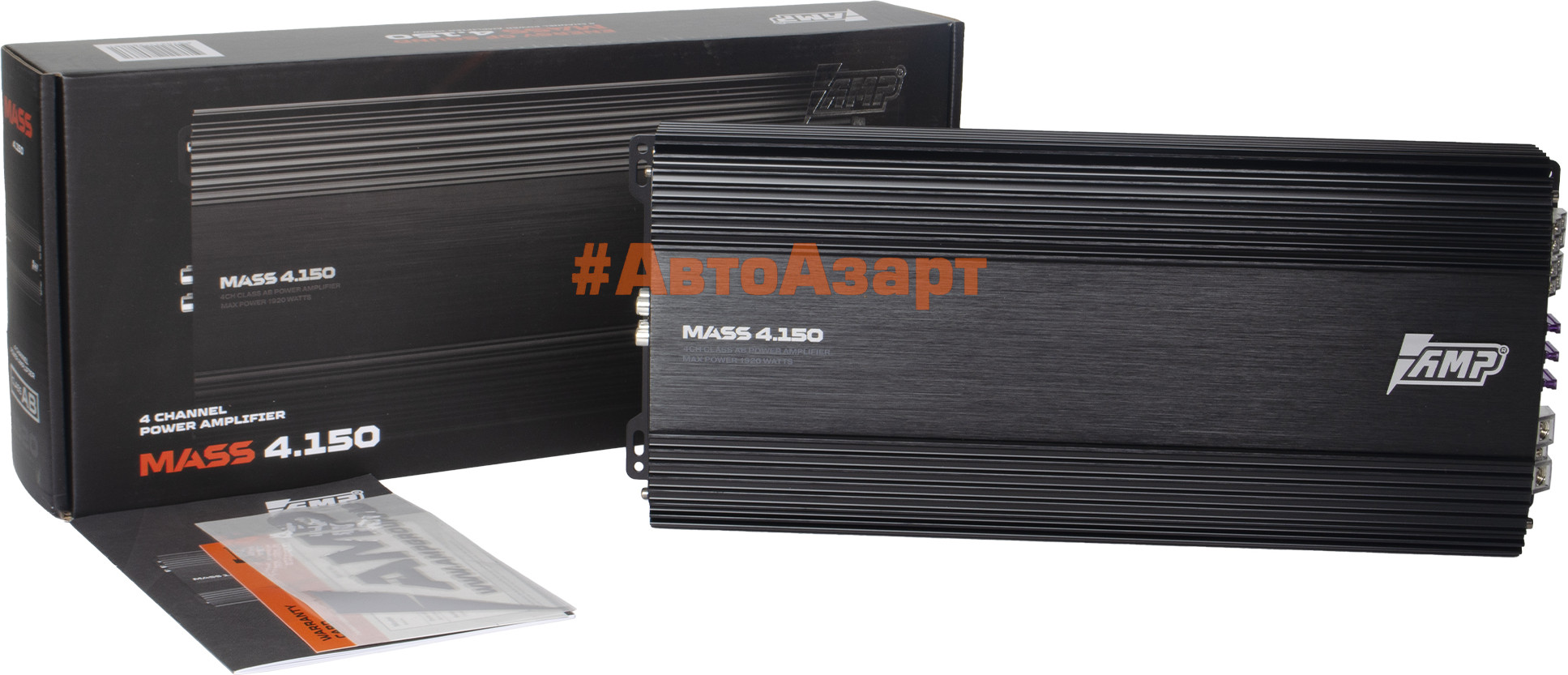 Автомобильный усилитель AMP MASS 4.150