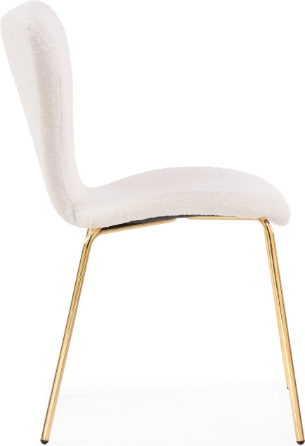Стул Woodville Solo (white/gold) — фото 4