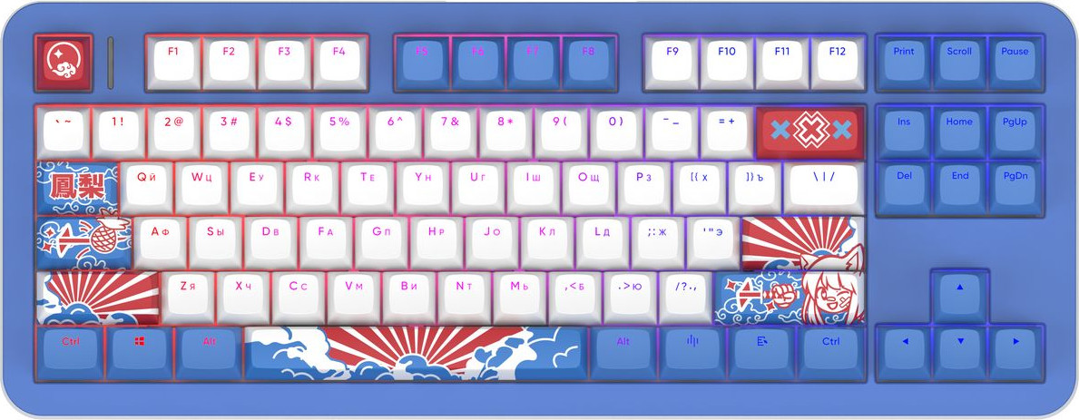 Клавиатура Red Square Alumix TKL Classic Pakuru RSQ-20056 (синий)
