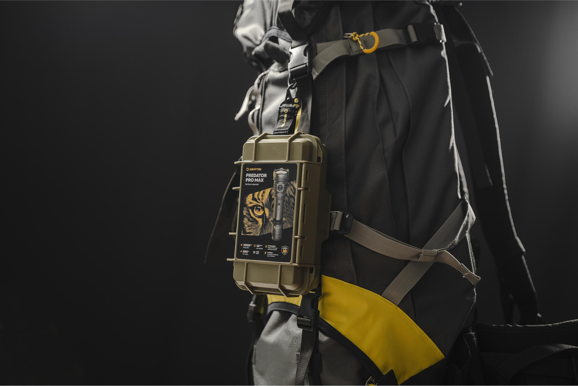 Фонарь Armytek Predator Pro Max Magnet USB / F08201C (белый) — фото 5