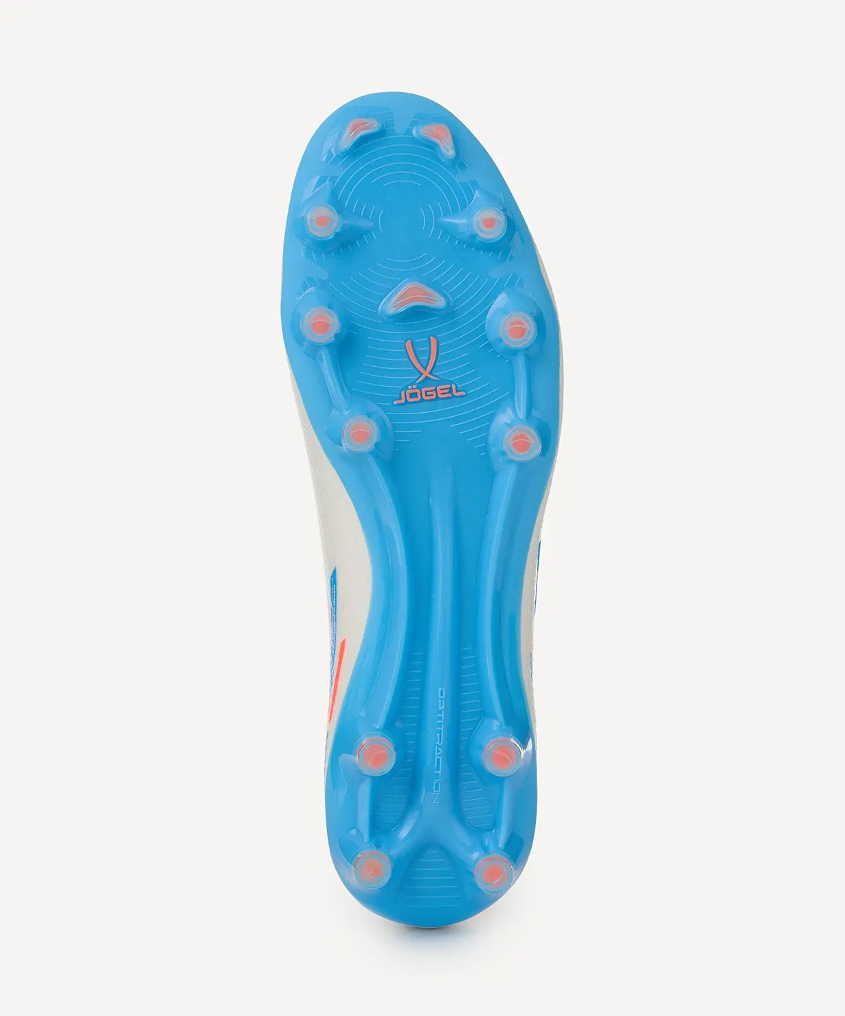 Бутсы футбольные Jogel Evofly FG Pro (р.39.5, белый/голубой) — фото 6