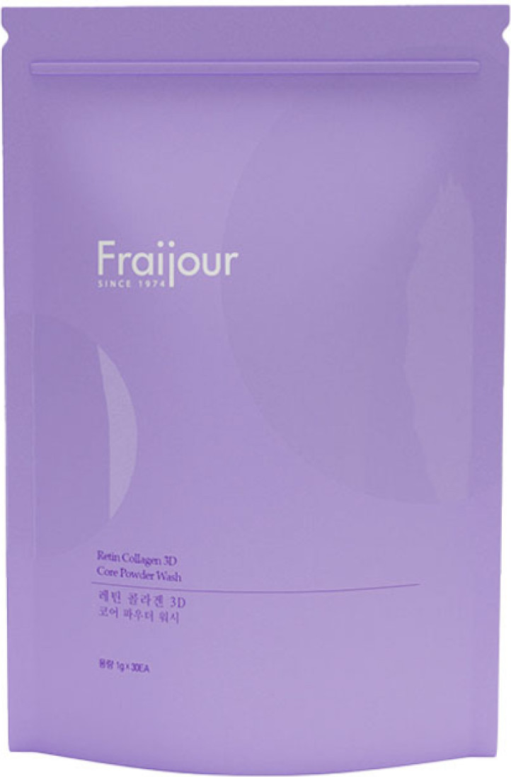 Пудра для умывания Fraijour Retin-Collagen 3D Core Powder Wash Укрепляющая энзимная (30x1г)
