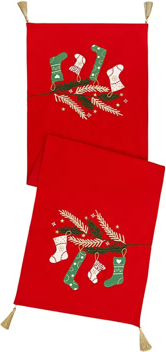 Дорожка на стол Tkano New Year Essential Winter wishes / TK25-TR0012