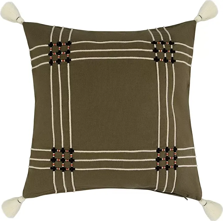 Чехол на подушку Tkano Ethnic Nomad grid TK25-CC0012